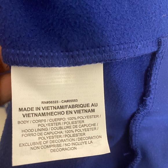 Nike Dri-fit Blue Pullover Hoodie Jacket NWOT - Picture 3 of 5